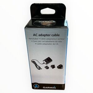 Garmin AC Adapter Cable 010-10723-00 GPS Power Charger New Open Box